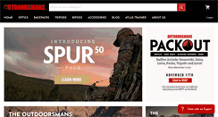 Desktop Screenshot of outdoorsmans.com